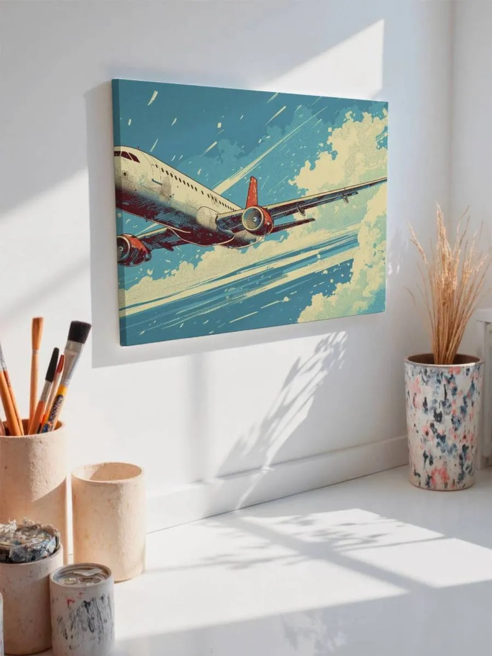 Картина на стену 40 X 50 Самолет