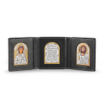Складень карманный Спаситель Молитва Ангел 90х255мм