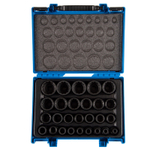 KING TONY (4827MP) Набор ударных торцевых головок 1/2", 12-гранные, 8-36 мм, 27 предметов