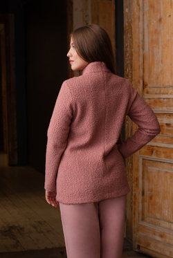 Блузка 3025ЛЕ, гр.розовый #65Гр093025ЛЕ