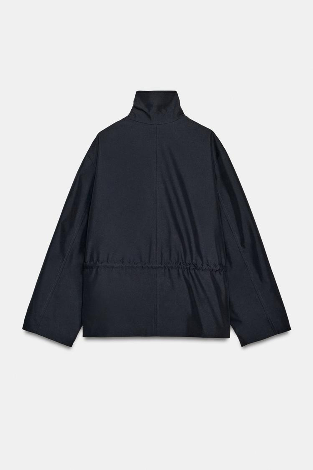 ZARA ПАРКА С ХЛЯСТИКОМ ИЗ КОЛЛЕКЦИИ ZW, МОРСКОЙ СИНИЙ