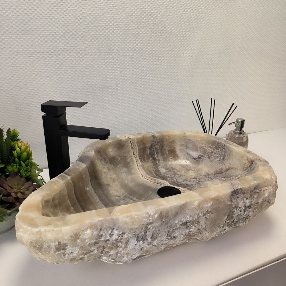 Раковина из оникса Erozy Grey EO-62706 61*40*15 0094