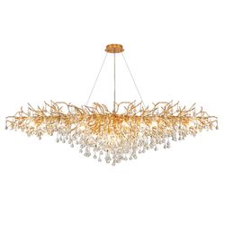 Подвесная Люстра Droplet Chandelier Oval L160 By Imperiumloft
