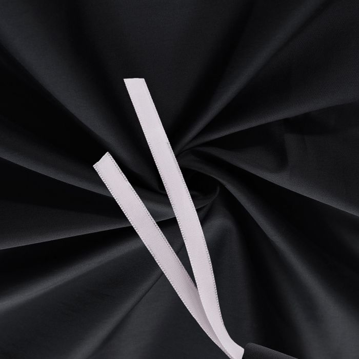 Комплект постельного белья Однотонный Сатин Премиум «Ночь над океаном»