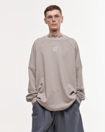 Raglan Sweatshirt LOGO Drizzle