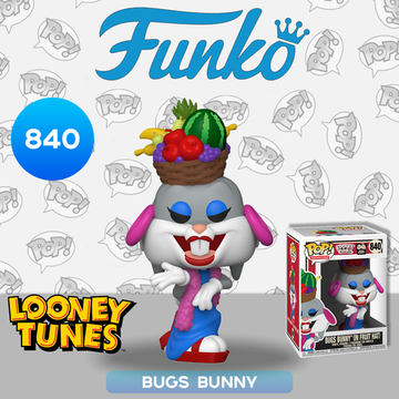 Фигурка Funko POP! Animation Looney Tunes Bugs 80th Bugs Bunny In Fruit Hat (840) 49161