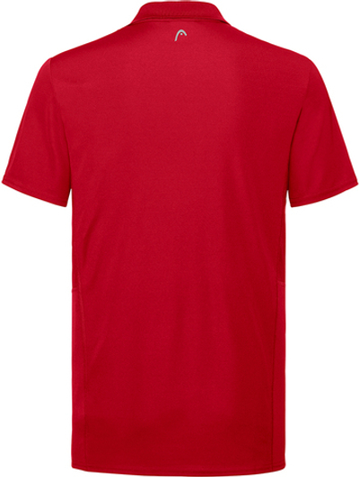 Мужское теннисное поло Head Club Tech Polo Shirt M - red