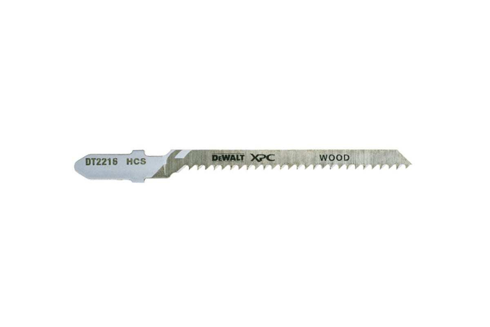 Пилки для лобзика по дереву (100 мм; шаг зубьев 4.2 мм) 5 шт. DEWALT DT2213