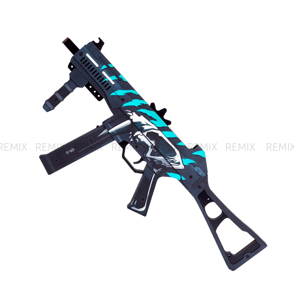 Деревянный автомат UMP  версия 1.6