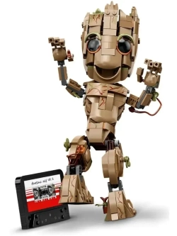 Конструктор Groot Стражи Галактики "Я есть Грут" 476 деталей