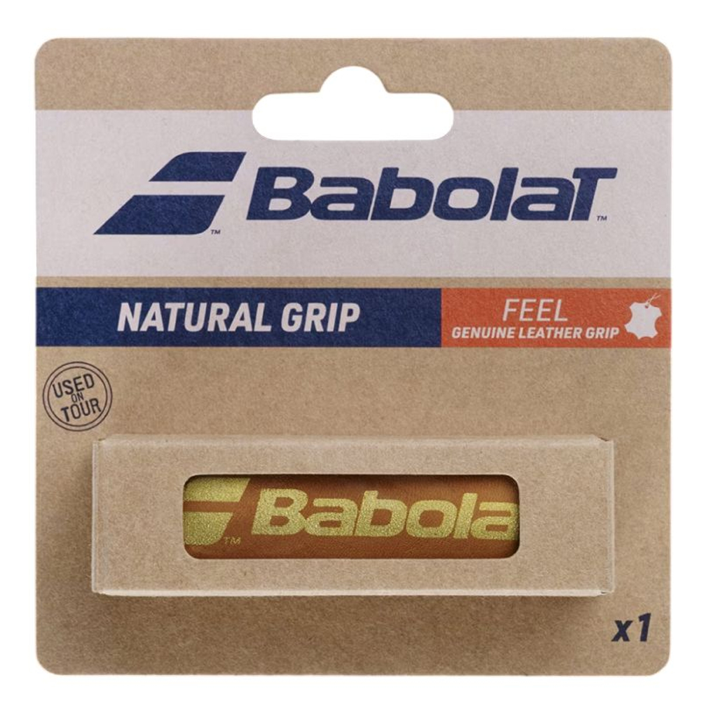 Теннисные намотки базовые Babolat Natural Grip 1P - Коричневый