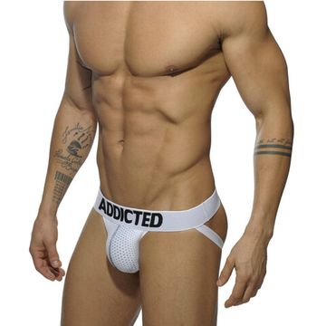 Мужские трусы джоки белые Addicted AD4014-1