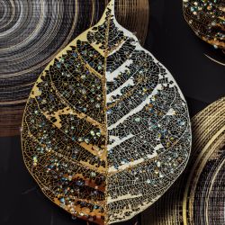 GAEM Панно с кристальным декором, L51 W2,5 H61 см