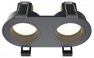 Встраиваемый светильник Maytoni Technical Share DL126-02-GU10-B