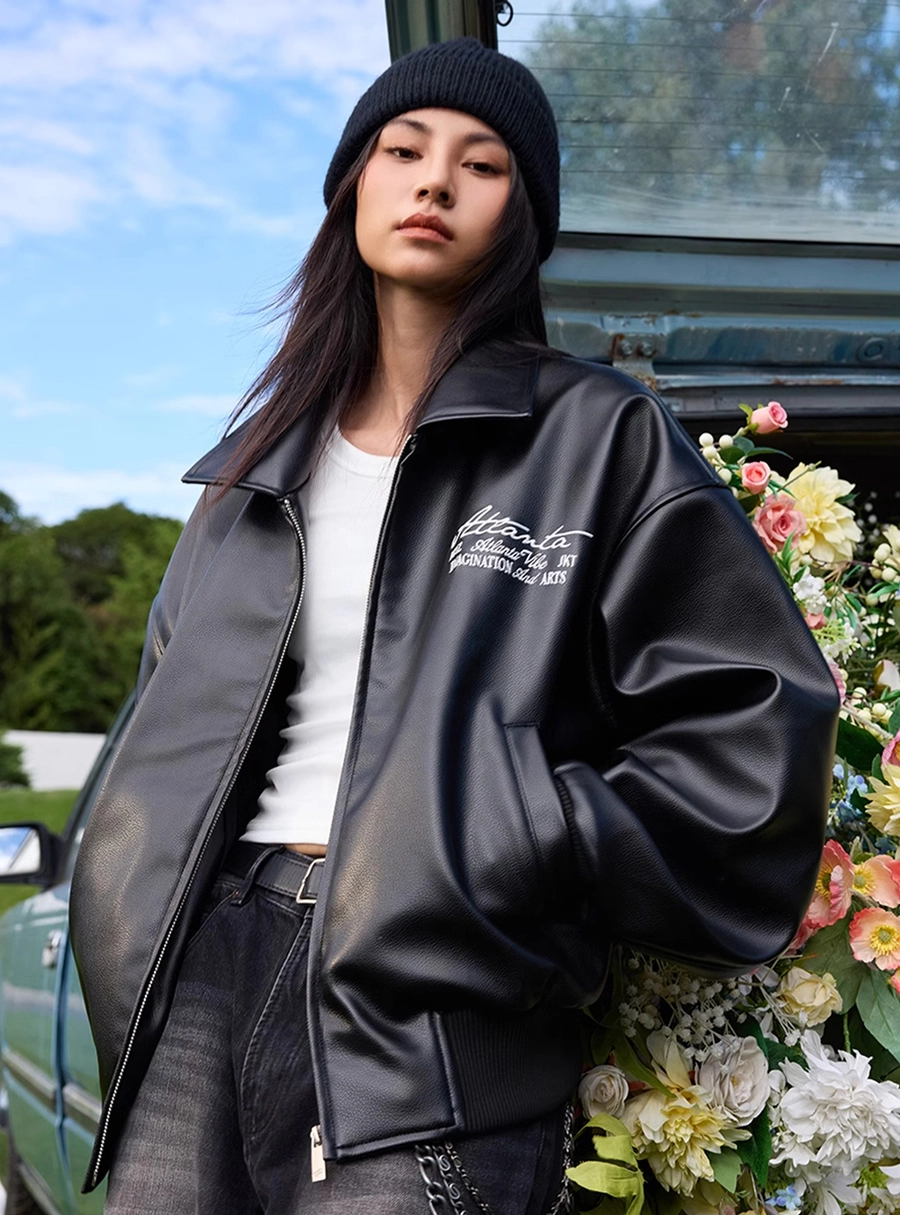 Кожаная куртка HARSHandCRUEL "Atlanta Flow" Leather Jacket