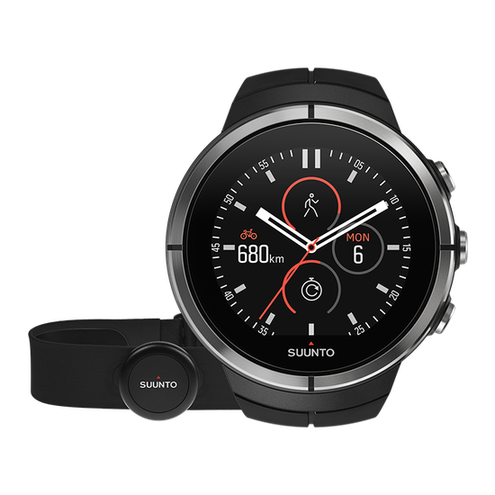 Умные наручные часы Suunto Spartan Ultra Black (HR) SS022658000