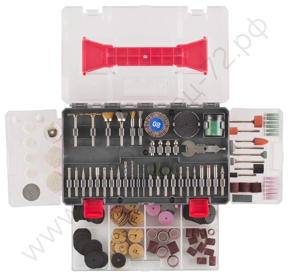ЗУБР 349 предм., Набор мини-насадок для гравёра (35905-H349)