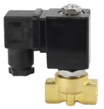 Two way normally closed with zero pressure differential electric solenoid valve Elephant VS2W-700 P-Z-NC PTFE G 110/220V, body material - brass, seal - PTFE, with coil YS-018 220V