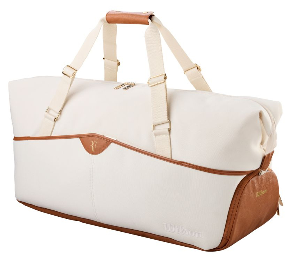 Сумка теннисная Wilson RF Lawn Practice Duffel 6PK - cream