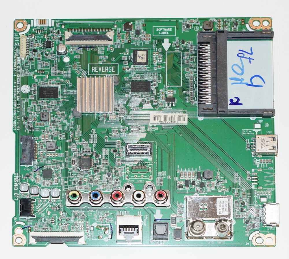 EAX67129603(1.0) EBU64493113 mainboard телевизора LG