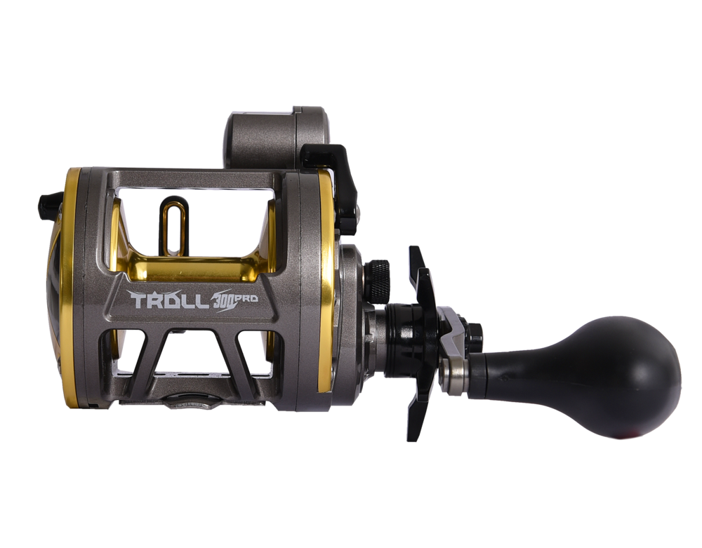 Катушка мультипликаторная Black Side TROLL PRO 300