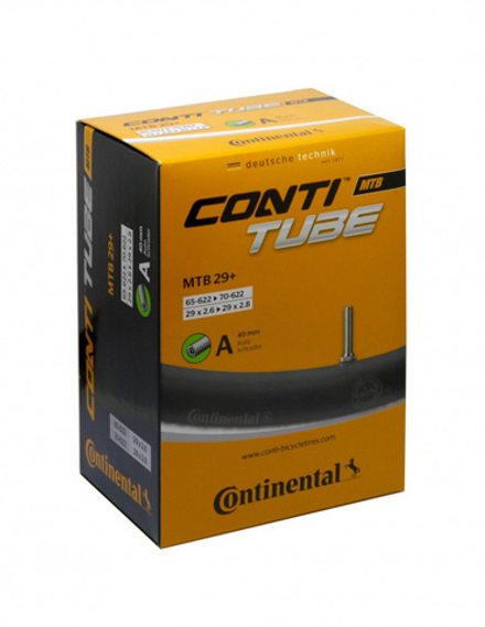 Камера 29х2.60-2.80 02-0180031 авто 40мм 65-70/622 A40 MTB 29 Plus CONTINENTAL