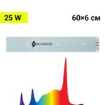 Фитолампа для освещения растений Quantum line 60 см, 25W