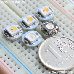 Модуль светодиода WS2812-RGB/черный