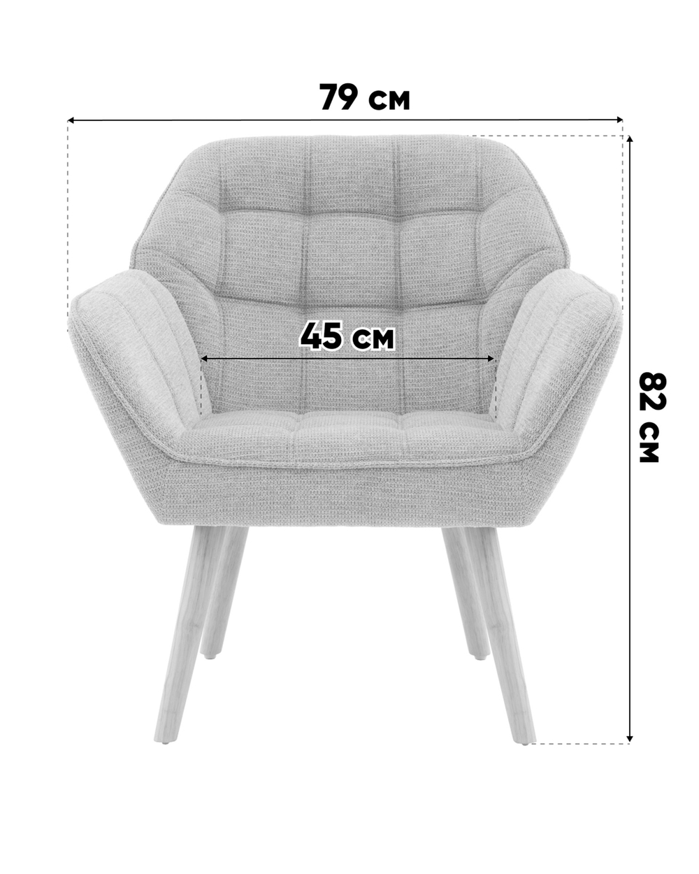 Кресло Вэйл тёмно-зелёный