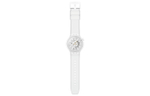SWATCH Women's 47mm White Watch SO27E106