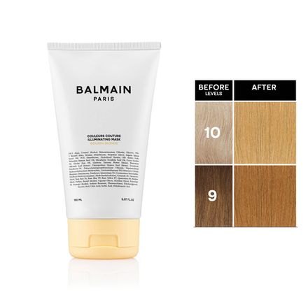 Balmain Hair Couture Осветляющая цветовая маска для золотистого блонда Illuminating Colour Mask Golden Blonde 150 мл