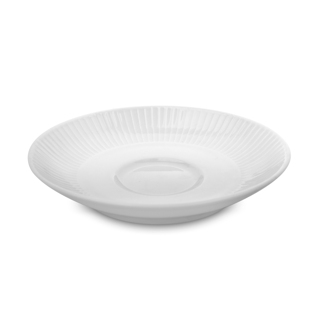 Чашка чайная с блюдцем 290мл Pillivuyt Plisse-Toulouse