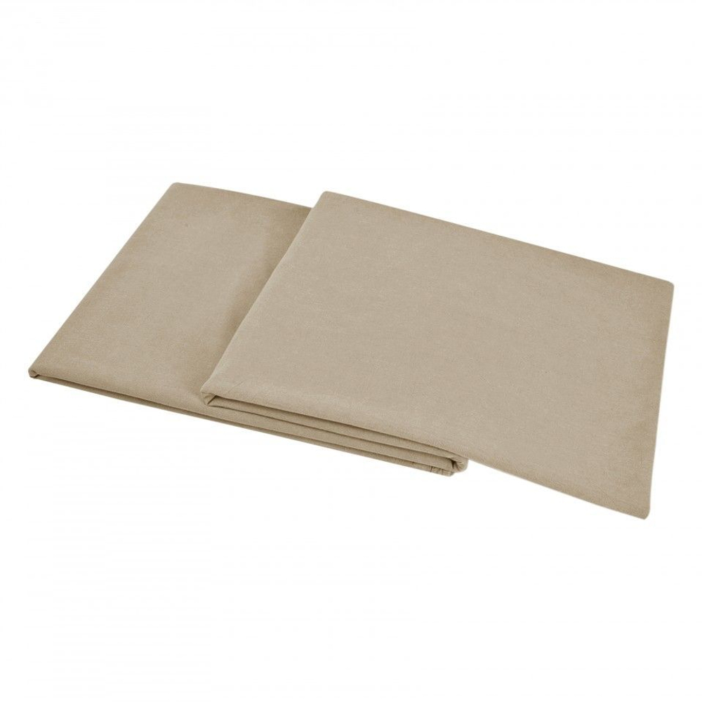 Простыня 270x310 Hamam Percale бежевая Италия