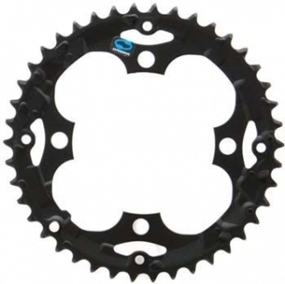 Звезда передн. Shimano, ALIVIO, для FC-M415, 42T, черн, для защиты цепи