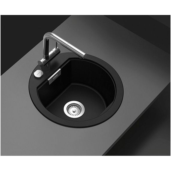 Мойка SCHOCK Calypso 45 Cristadur серебристый камень