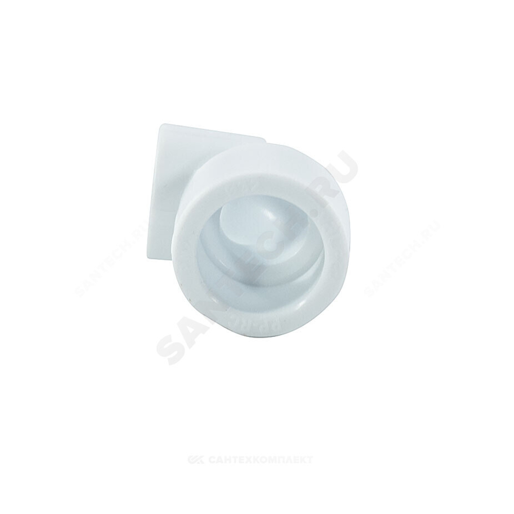 Угольник PP-R переходной белый Дн 32х20х90гр внутренняя пайка VALFEX 10116132
