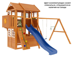 Детская деревянная площадка Клубный домик 3 Luxe