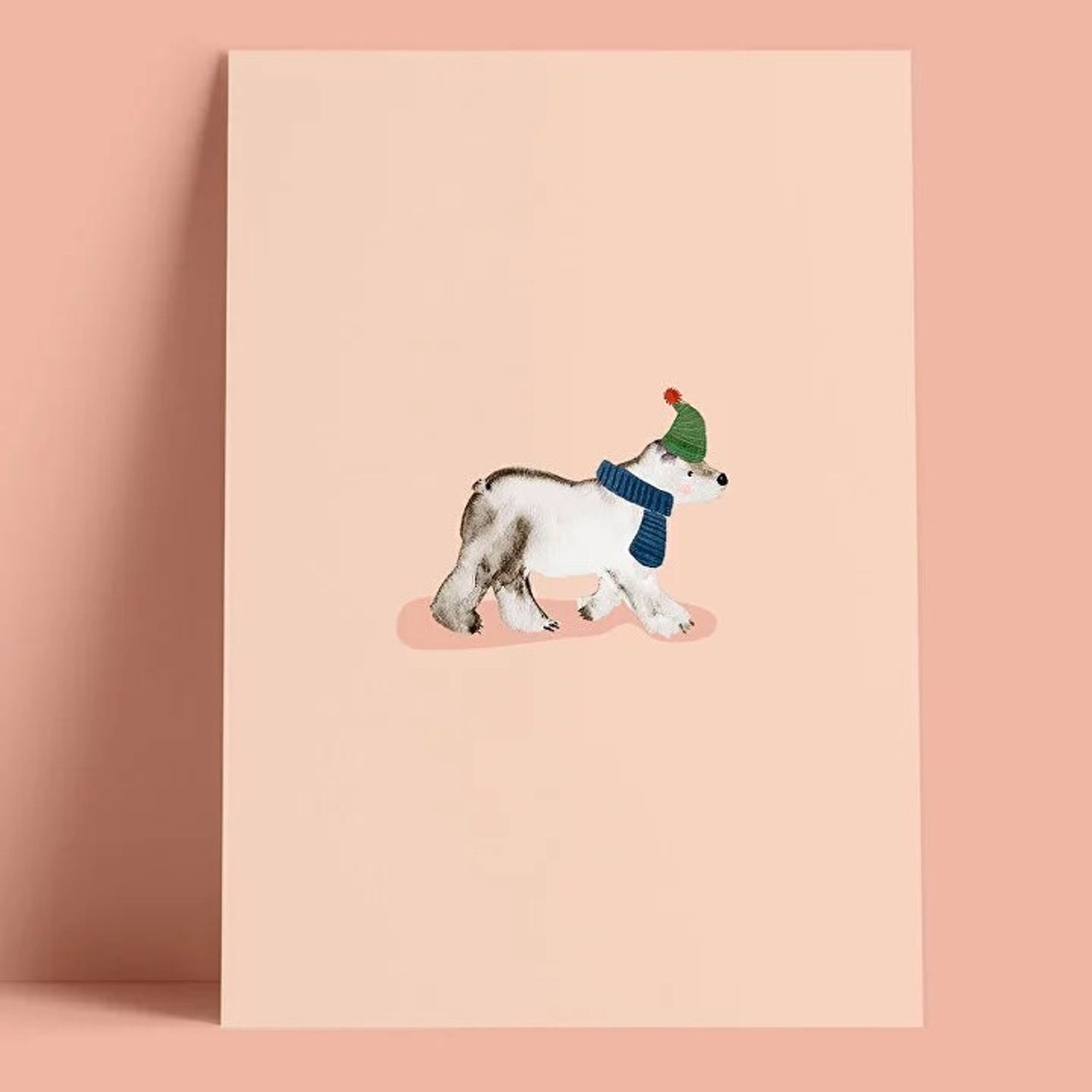 Открытка - Медведь