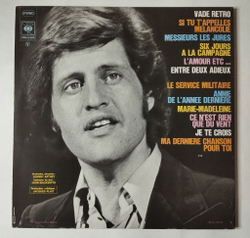 Винтажная виниловая пластинка LP Joe Dassin (France 1974) Entre Deux Adieux