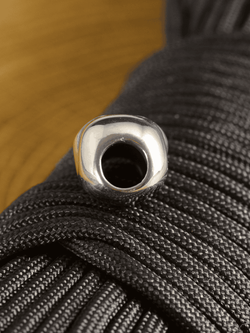 Бусина «Череп» из нержавеющей стали