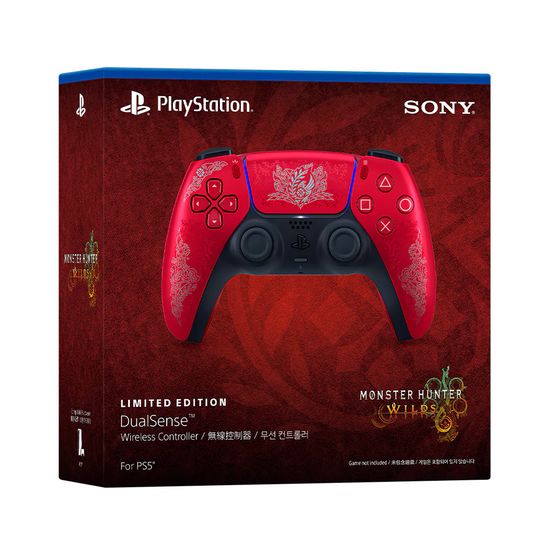 Беспроводной геймпад Sony DualSense Limited Edition (Monster Hunter Wilds)