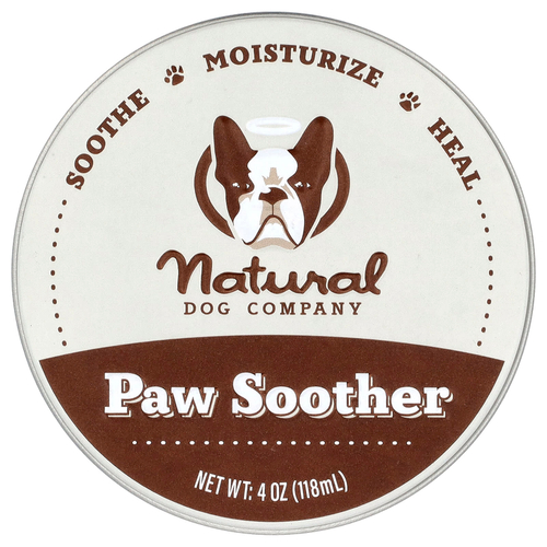 Natural Dog Company, Пустышка Paw, 118 мл (4 унции)