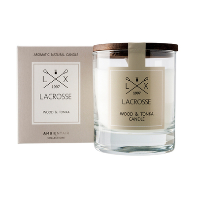 Свеча ароматическая lacrosse, Дерево и тонка, 40 ч