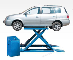 Ножничный подъемник под пороги на пол Длинные трапы ПГН3000/Н