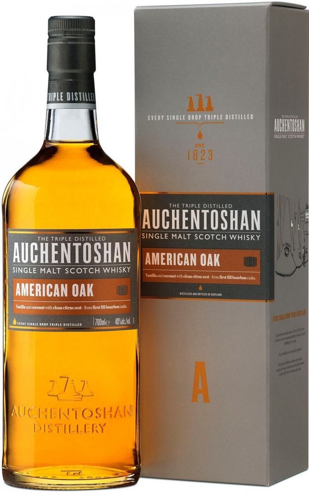 Виски Auchentoshan American Oak gift box, 0.7 л