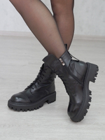 Ботинки женские демисезонные POPULAR FASHION E23B-6A