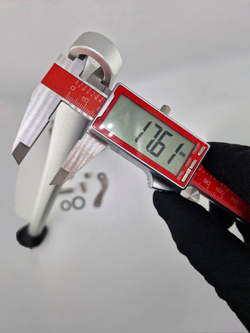 Подножка для мотоцикла эндуро боковая, стояночная, алюминиевая с комплектом крепежа