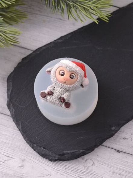 Силиконовый молд "Овечка" #4