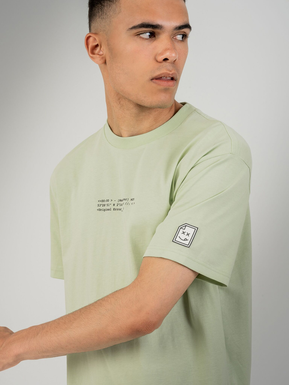 Футболка мужская ORIGINAL CREATOR SMILEY_404 T-SHIRT, Мятный