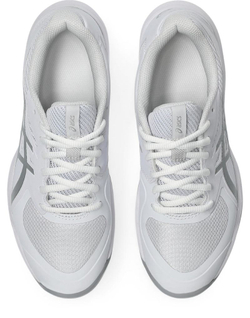 Женские теннисные кроссовки Asics Game FF Clay/OC - white/pure silver